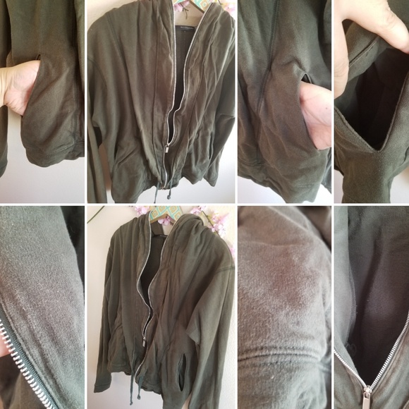 Kai-aakmann green jacket hooded jacket Small - Picture 7 of 8